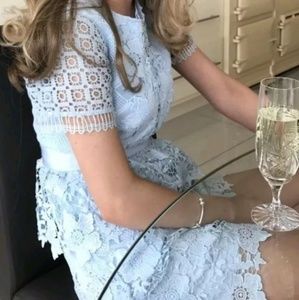 Ted Baker Dixa Lace Layered Skater Dress